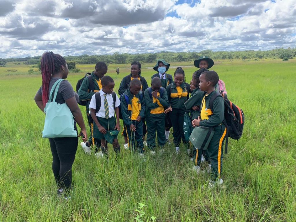 Wetland awareness walk at Haka Park, Cleveland Dam Harare